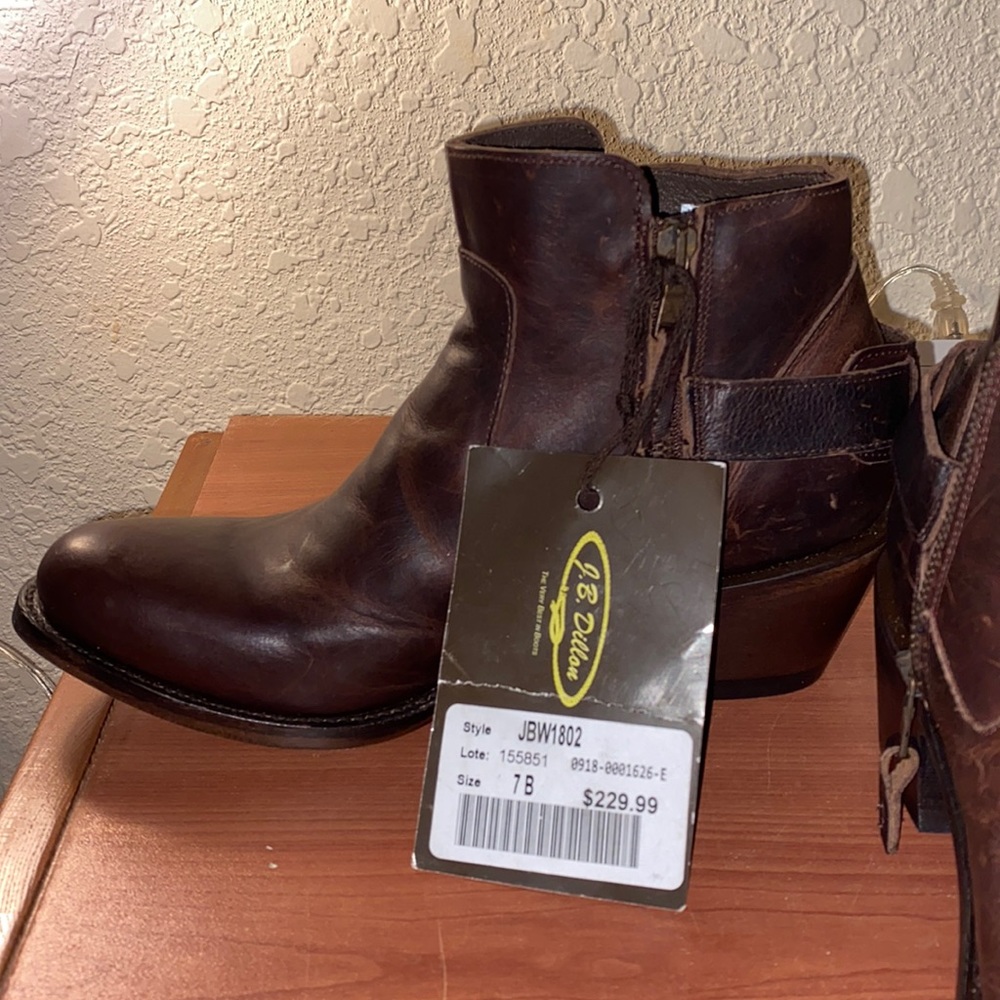 J. b. Dillions very popular brand at boot store. Still has tags